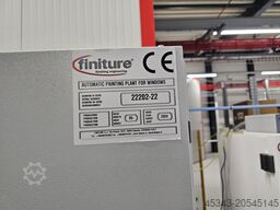 Finiture automatic painting line for windows