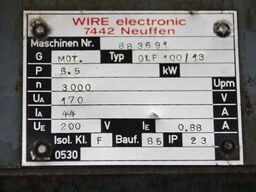 WIRE Hübner GLF 100/13  TDP 0,2 T-4