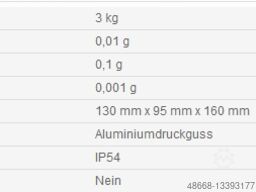 Mettler Toledo ICS425 K-3XS/ DR/F/m/65