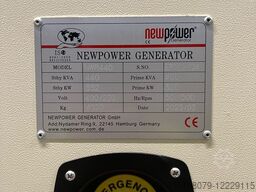 Newpower Generator NWR440 Notstromaggregat Stromerzeuger