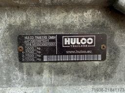Hulco MEDAX-3 MEDAX-3 Openlaadbak 2610KG Laadvermogen...