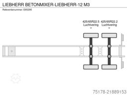 LIEBHERR BETONMIXER-LIEBHERR-12 M3