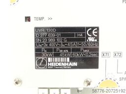Heidenhain UVR 130D Id. 377 639-01 SN:23989102G - generalüberholt mit 3 Monaten Gewährleistung-