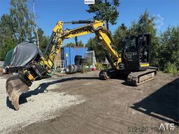 Yanmar VI080-1a with Leica Geosystems, sweeper, rototilt