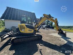 Yanmar VI080-1a with Leica Geosystems, sweeper, rototilt