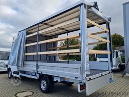 Renault Master Pritsche 2x Schiebe Plane 10 Pal. LUFTFEDERUNG