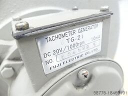 Fuji Electric GGG 3226 A Motor SN: M6091630Y2 mit TG-21 Tachometer Generator