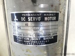 Mitsubishi HD80-11SP DC Servo Motor SN: N77805021 mit RST-5XC-11P Aufnahme
