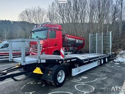 Fliegl DTS 300 Machinery Trailer – Hydraulic Ramps