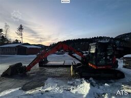 Kubota KX080-4α2 Beltegraver m/ 2 delt bom, tilt og 2 sku