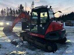 Kubota KX080-4α2 Beltegraver m/ 2 delt bom, tilt og 2 sku