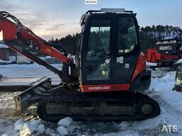 Kubota KX080-4α2 Beltegraver m/ 2 delt bom, tilt og 2 sku