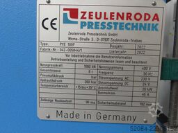 ZEULENRODA PRESSTECHNIK PYE 100 F