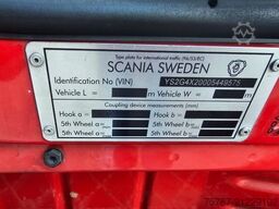 SCANIA G410 Volumen, Edscha, Hubdach+Tandemhänger