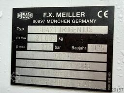 MERCEDES-BENZ AROCS 3548 8x4 Euro 6 Meiller Kipper Bordmatik