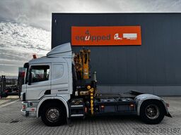 Scania P114-340 P114-340 + HIAB 19-5 crane + remote / ...