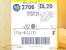 Allen-Bradley 2706-B22J31 DL20 2-line Message Display   - ! -