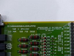  Axesta Grossenbacher Input 40x24VDC / 50 70 360 SN:9807602063  !