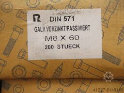 Diverse DIN 571 Stahl verzinkt