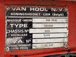 Van Hool SZ-302 Low loader - 3 axle - Ramps - Extendable...