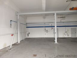 Stahl Stocker Portalkran Brückenkran 9m Kran Seilzug 12,5t 12500Kg L 15 x B 9,5m