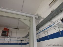 Stahl Stocker Portalkran Brückenkran 9m Kran Seilzug 12,5t 12500Kg L 15 x B 9,5m