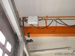 Stahl Stocker Portalkran Brückenkran 9m Kran Seilzug 12,5t 12500Kg L 15 x B 9,5m