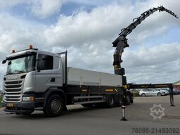 Scania G450 8x4 triple, PALFINGER PK92002 (92tm) FLYJI...