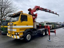 Scania R143 450 V8 6X4 Kran Palfinger 45000 / Oldtimer