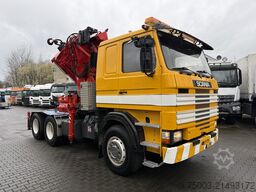 Scania R143 450 V8 6X4 Kran Palfinger 45000 / Oldtimer