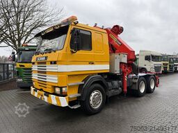 Scania R143 450 V8 6X4 Kran Palfinger 45000 / Oldtimer