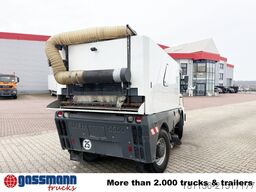 Aebi MFH 5500, 4-Rad-Lenkung, 3-Besen, Hochentleerung,