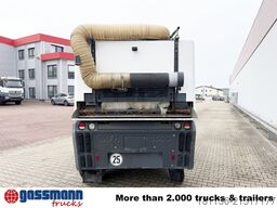 Aebi MFH 5500, 4-Rad-Lenkung, 3-Besen, Hochentleerung,