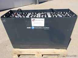 AIM Staplerbatterie gebraucht 48v 5PzS700 80% Akku Gabelstapler Solar