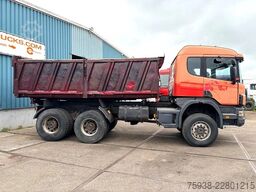 Scania P124-360 C 6x6 FULL STEEL 3-WAY KIPPER (12 GEAR...