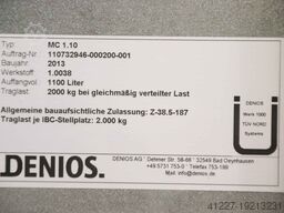Denios MC 1.10 1925/1590/H2760 mm