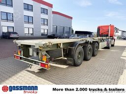 Doll U-74.0 3-Achs Containerchassis, 2x20/20/30/40ft,