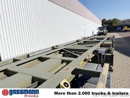 Doll U-74.0 3-Achs Containerchassis, 2x20/20/30/40ft,