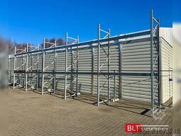 14,0 lfm Palettenregale für Außenbereich H: 4,5m , 3000 kg Fachlast , FVZ