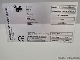 Kardex SHUTTLE-XP-500-2450X864X9950mm
