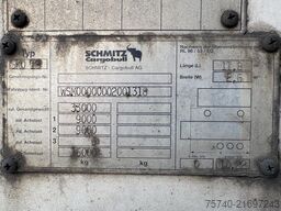 Schmitz SKO 18 + STUURAS + LOADLIFT + CARRIER MAXIMO 1300