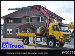 VOLVO FMX 330 Singel Tire 4x4 Blatt/Blatt Fassi F 135
