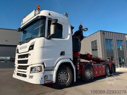 SCANIA R450 NGS 8x2*6 Fassi F245A Tipper / Crane