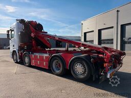 SCANIA R450 NGS 8x2*6 Fassi F245A Tipper / Crane