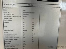 FG Wilson P88-3 - Alternator broken - Genset - DPX-12653