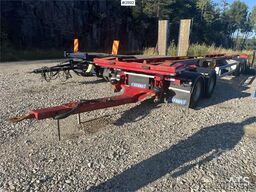 Närko 4 axle container trailer