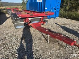 Närko 4 axle container trailer