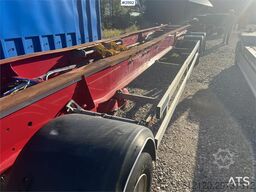 Närko 4 axle container trailer
