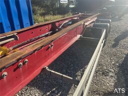 Närko 4 axle container trailer