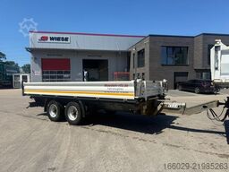 IVECO 140E250 Kipper mit HIAB Kran möglich mitAnhänger